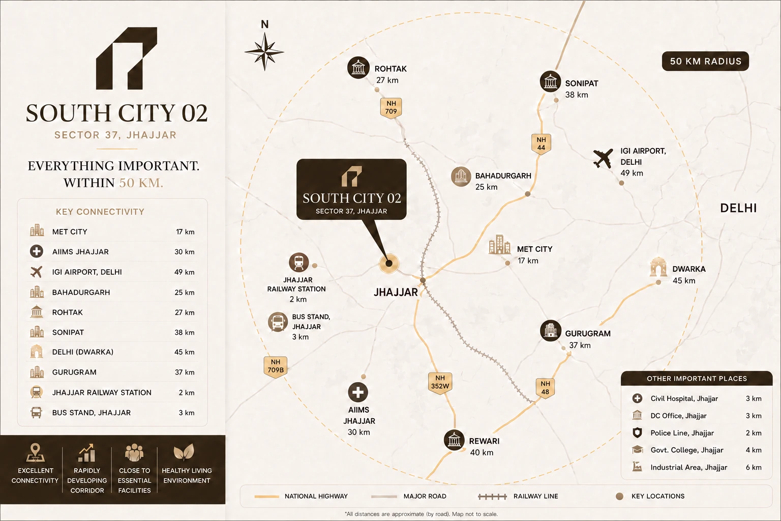 South City 2 location map